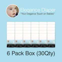Elegance Diaper 6 Pack Box (180 Diapers) + Free Island Wide Shipping P.R.